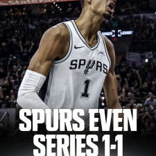 Spurs gleichen die Serie aus, Timberwolves erleiden ihre demütigendste Niederlage